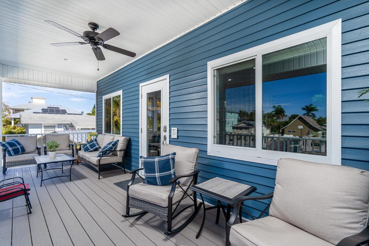 Beautiful New Build Private Pool Home On The North End Of Fort Myers Beach! Home Exterior photo